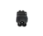 Preview: Voedingsadapter, lichtnetadapter Mickey Mouse stopcontact C6 tot C7 stekker klein apparaat