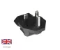 Preview: Power adapter Euro socket 2pin IEC 60320-C6 90° to England UK type G 3A plug, YL-6022L Preview: Power adapter Euro socket 2pin IEC 60320-C6 90° to England UK type G 3A plug, YL-6022L
