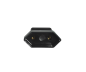 Preview: Power adapter America NEMA 1-15P plug to Europlug EN50075 socket, YL-1122