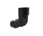 Preview: Netzadapter C13 auf C14 gewinkelt, YL-3212L-3 IEC 60320-C13/14 horizontal gewinkelt, oben/unten