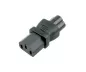 Preview: Power adapter, mains adapter C13 to C6 Mickey Mouse plug