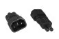 Mobile Preview: adapter cold device plug C14 to C5