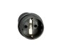 Preview: Power adapter Denmark CEE 7/3 to DNK type K CEE 7/3 socket/DNK 3pin type K plug, YL-2623