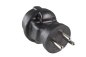 Preview: Power adapter Israel CEE 7/3 socket to ISR type H 3pin plug, YL-4823