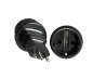 Preview: Adapter zasilania Włochy CEE 7/3 gniazdo do ITA 3pin wtyczka typu L, YL-4523