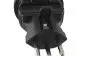 Preview: Power adapter Switzerland CEE 7/3 socket to CHE type J 10A 10A fuse, black