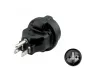 Preview: Adaptador de corriente América CEE 7/3 socket to NEMA 5-15P 3pin plug type B, YL-1223