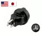 Preview: Adaptador de corriente América CEE 7/3 socket to NEMA 5-15P 3pin plug type B, YL-1223