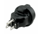 Preview: Stromadapter Amerika CEE 7/3 Buchse auf NEMA 5-15P 3pin Stecker Typ B, YL-1223