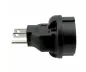 Preview: Adaptador de corriente América CEE 7/3 socket to NEMA 5-15P 3pin plug type B, YL-1223
