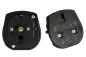 Preview: Power adapter England type G socket to CEE 7/7 plug, black Preview: Power adapter England type G socket to CEE 7/7 plug, black
