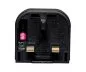 Preview: Power adapter EU power supply to UK type G plug, 3A, black