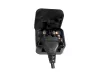 Preview: Stromadapter EU Buchse auf UK Typ G Stecker, 3A, verschraubt, schwarz Preview: Stromadapter EU Buchse auf UK Typ G Stecker, 3A, verschraubt, schwarz