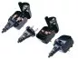Preview: Stromadapter CEE 7/17 Buchse auf UK Typ G Stecker, 5A, verschraubt, schwarz