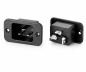 Preview: IEC 60320-C20 Dose zum Schrauben R-305, Rückseite 4,80mm Anschluß