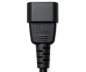 Preview: Netz Adapter Kabel C14 auf Schutzkontaktbuchse