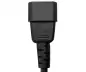 Preview: Netz Adapter Kabel C14 auf Schutzkontaktbuchse