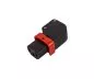 Preview: IEC-LOCK IEC60320-C13 plug, right or left-handed, for mounting with locking mechanism