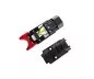 Preview: IEC-LOCK IEC60320-C13 plug with locking mechanism mountable connector