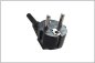 Preview: Power cord Europe CEE 7/7 90° to C13, 1mm², with lock, black, length 2,00m