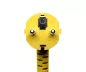 Preview: Cavo di rete Europa CEE 7/7 90° a C13, 0,75mm², VDE, giallo, lunghezza 0,50m Preview: Cavo di rete Europa CEE 7/7 90° a C13, 0,75mm², VDE, giallo, lunghezza 0,50m