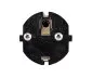 Preview: Cabo de rede Europa CEE 7/7 reto para C13, 1mm², VDE, preto, comprimento 5,00m