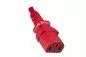 Mobile Preview: Power Cable Schuko CEE 7/7 to C13, 5.00m - Red