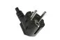 Preview: Power Cord CEE 7/7 90° to C13 90°, 1mm², VDE, black, length 5,00m