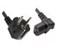 Preview: Netsnoer CEE 7/7 90° naar C13 90°, 0,75mm², VDE, zwart, lengte 1,80m Preview: Netsnoer CEE 7/7 90° naar C13 90°, 0,75mm², VDE, zwart, lengte 1,80m