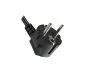 Preview: Netzkabel CEE 7/7 90° auf C13 90°, 0,75mm², VDE, schwarz, Länge 1,80m Preview: Netzkabel CEE 7/7 90° auf C13 90°, 0,75mm², VDE, schwarz, Länge 1,80m