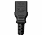 Preview: Cablu de alimentare Australia tip I la C13, 1mm², SAA, negru, lungime 3.00m