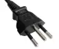 Preview: Netzkabel Brasilien Typ N auf C13,