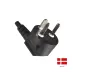 Preview: Netzkabel Dänemark Typ K 90° auf C13 Preview: Netzkabel Dänemark Typ K 90° auf C13