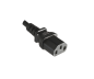 Preview: Power cable India type M to C13, 1.5mm², 16A, approval: BIS, black, length 5.00m