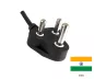 Preview: Netzkabel Indien Typ M auf C13