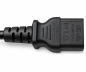 Preview: Câble secteur Israël type H sur C13, 0,75mm², homologation : SII, noir, longueur 1,80m