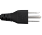 Preview: Câble secteur Japon type B sur C13, 2mm², JPN 3pin type B/IEC 60320-C13, JET PSE, noir, longueur 5m