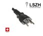 Preview: Netzkabel Schweiz LSZH Typ J