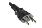 Preview: Power Cable for Switzerland with 90° Angled C13