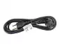 Preview: Maitinimo kabelis Amerika, JAV, NEMA 5-15P, B - C13 tipo, pasuktas į šoną, AWG18, SVT, UL/CSA, juodas, 1,80 m ilgio