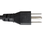 Preview: Võrgukaabel Ameerika USA NEMA 5 - 15P, tüüp B kuni C13, AWG18, SJT, kinnitused: UL/CSA, must, pikkus 3,00m.