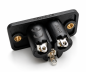 Preview: DINIC IEC 60320-C6 Einbaubuchse zum Schrauben, 2,5 A, 250 V~, Bulk Verpackung