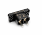 Preview: DINIC IEC 60320-C8 Einbaubuchse zum Schrauben, 2,5 A, 250 V~, Bulk Verpackung