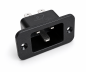 Preview: DINIC IEC 60320-C20 Einbaubuchse zum Schrauben, 16 A, 250 V~, Bulk Verpackung