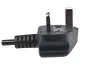 Preview: Mains cable England UK type G 10A to C13, 0.75mm², approval: BSI Kitemark, UKCA, black, length 1.80m