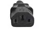 Preview: Power cord England UK type G 10A to C13, 0,75mm², approval: BSI Kitemark, black, length 1,80m