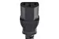 Preview: Power cord England UK type G 10A to C13, 0,75mm², approval: BSI Kitemark, black, length 1,80m