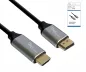 Preview: DINIC Premium Displayport to HDMI cable, 1m 4K@60Hz, 3D, HDR, 1x DP to 1x HDMI plug, box