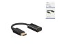 Preview: Adapter DisplayPort 1.4 Stecker auf HDMI Typ A Buchse, DP 1.4 auf HDMI, 4K*2K@60Hz, 3D, Länge 0,10m, DINIC Box