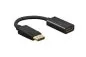 Preview: Adapter DisplayPort 1.4 male to HDMI type A female, 4K*2K@60Hz, 3D, length 0.10m blister